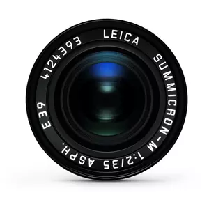 SUMMICRON-M 35 f/2 ASPH., black anodized finish