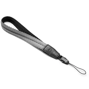 Wrist Strap SOFORT, fabric, black - lightgrey