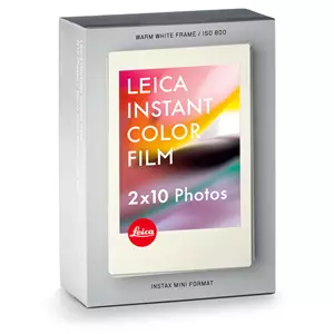 LEICA SOFORT 2 filmpack mini (double pack á 10 slides), warm white