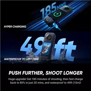 Insta360 X5 360 Action Camera Starter Bundle