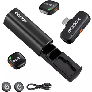 GODOX C01 2-Person Wireless Microphone System USB-C