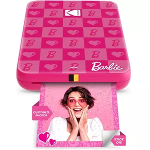 KODAK מדפסת תמונות מדגם Barbie ורוד כהה