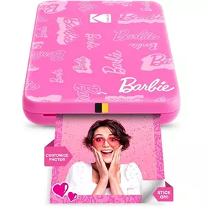 KODAK מדפסת תמונות מדגם Barbie ורוד