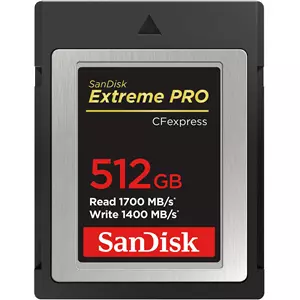 SanDisk 512GB Extreme PRO CFexpress Card Type B