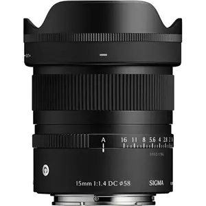עדשה סיגמא Sigma 15mm f/1.4 DC Contemporary Lens for Sony E