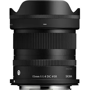 עדשה סיגמא Sigma 15mm f/1.4 DC Contemporary Lens for Canon RF