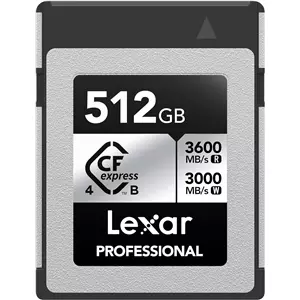 LEXAR CFexpress 4.0 256G 3600mbs Type B silver