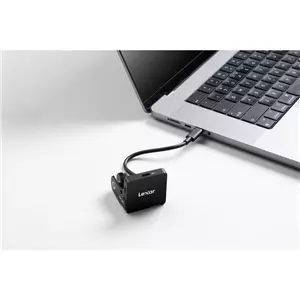 LEXAR Professional Go Portable Hub (Black) USB 3.2