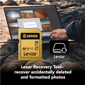 Lexar ARMOR GOLD 64GB SDXC UHS-II Card