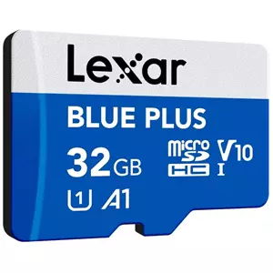 Lexar Blue Plus 32GB microSDHC UHS-I Card
