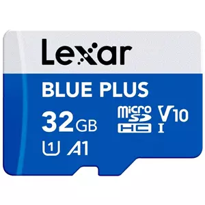 Lexar Blue Plus 32GB microSDHC UHS-I Card