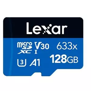 Lexar Blue Plus 128GB microSDXC 633x UHS-I Card