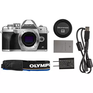 מצלמה חסרת מראה אולימפוס Olympus OM-D E-M10 Mark IV BODY - Silver