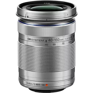 עדשה אולימפוס Olympus micro 4/3 lens M.Zuiko Digital ED 40-150mm f/4.0-5.6 R - Silver