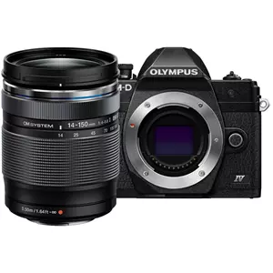 מצלמה חסרת מראה אולימפוס  Olympus OM-D E-M10 Mark IV + 14-150mm F4.5-5.6 - Black