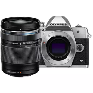 מצלמה חסרת מראה אולימפוס  Olympus OM-D E-M10 Mark IV + 14-150mm F4.5-5.6 - Silver
