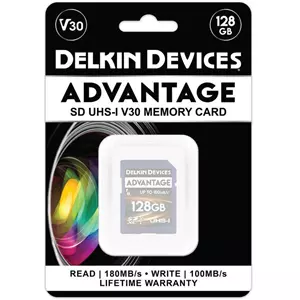 Delkin SD128G ADVANTAGE UHS-I SDXC 150mbs V30
