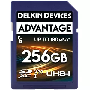 Delkin SD256G ADVANTAGE UHS-I SDXC 150mbs V30