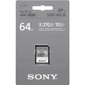 Sony SD64 SF-E Series UHS-II SDXC V60