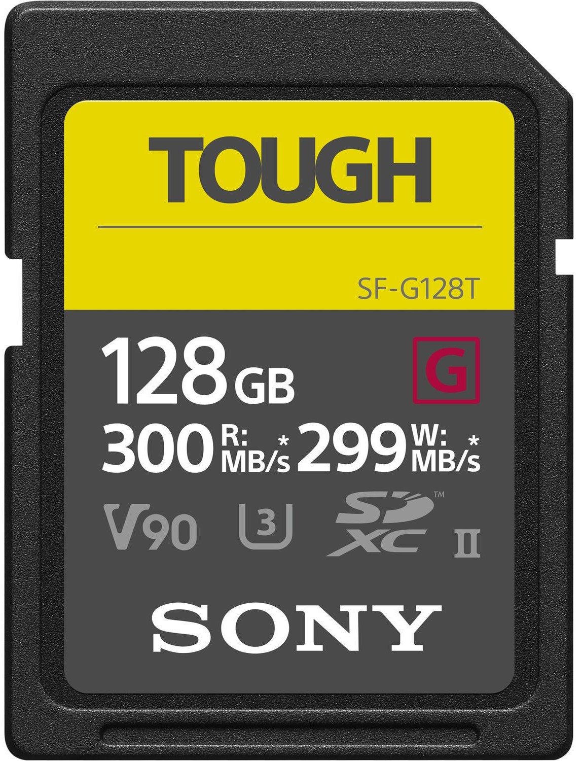 SONY SD128 SF-G TOUGH Series UHS-II SDXC V90 - Cameras | Video cameras