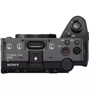 מצלמת וידאו מקצועי סוני Sony FX5 Cinema  Camera + XLR Handle