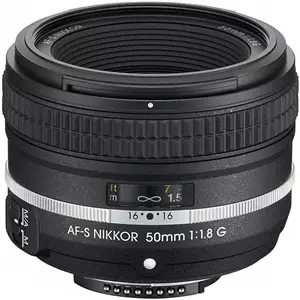 Nikon Lens 50mm f/1.8G Special Edition  עדשה ניקון - יבואן רשמי