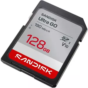 SanDisk Ultra GO SD128GB 190mbs SDXC UHS-I Class-10 Card