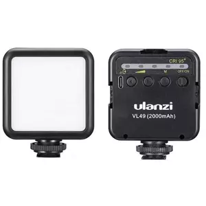 ULANZI Mini Pocket 49 RGB Video LED Light black