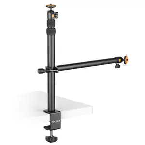 VIJIM LS02 Camera Desk Mount with Auxiliary Accessory Arm