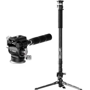 YC Onion Tako Nano Carbon Fiber Monopod + FX50 Fluid Head