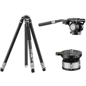 YC Onion Tako Tripod with 52mm Bowl Head & FH60S Fluid Head