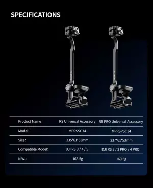 YC Onion Connection Kit for Select RS Gimbals