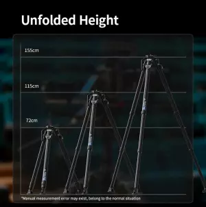 YC Onion Pineta Peak Tripod & Heavy-Duty Tripod Feet Kit